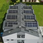 Fotowoltaika na dachu budynku realizacja 46 kWp