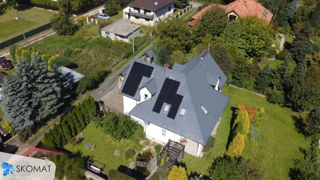 michałowice fotowoltaika na dachu domu